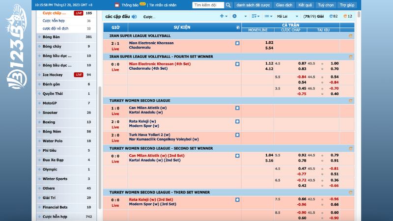 Thông tin hữu ích cần biết trước khi tham gia cá cược bóng chuyền 123b 3 Hướng dẫn cách chơi cá cược bóng chuyền đơn giản, dễ hiểu nhất