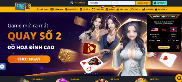 Feedback Nhà Cái Five88: Người Chơi Nói Gì Về Trải Nghiệm Cá Cược Tại Đây? 4 Five88 với đầy ắp chương trình khuyến mãi hấp dẫn