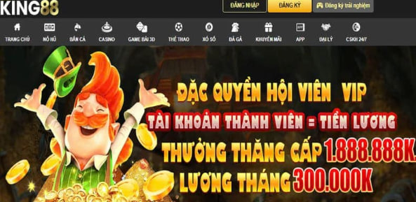 Khuyến mãi KING88 - Cập nhật thường xuyên ưu đãi hot 2024 3 Cập nhật các khuyến mãi KING88 cực hot 2024